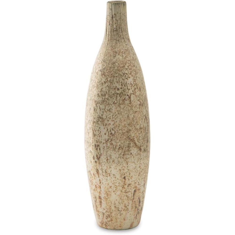imageSignature Design by Ashley Plawite Contemporary Indoor Abstract Mercury Glass Tabletop Vase Chrome amp Metallic