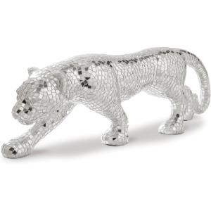 Signature Design by Ashley Drice Mixed Media Lion Sculpture, Silver