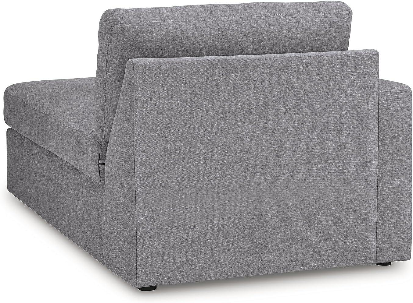 imageSignature Design by Ashley Modmax Sectional Sofa Double Chaise EasyClean Nuvella Fabric Seating for Living Room Movie Nights and Entertaining 174 W x 68 D x 36 H