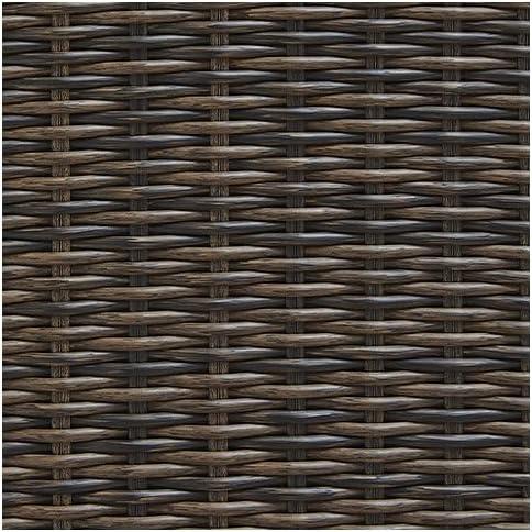 imageSignature Design by Ashley Drakes Beach Outdoor Lounge Chair Resin Wicker Aluminum Frame 360Degree Swivel Rocker Comfort for Patio Deck Entertaining