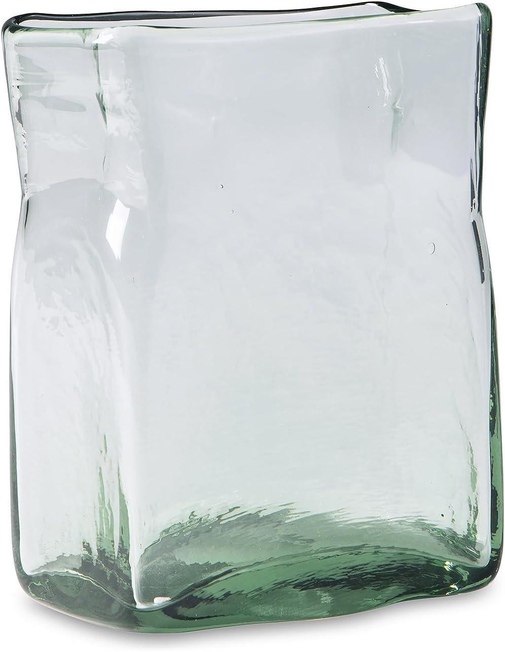 imageSignature Design by Ashley Taylow Casual IndoorOutdoor Watertight Glass Vase with Wide Mouth Set of 3 Light GreenLight Green