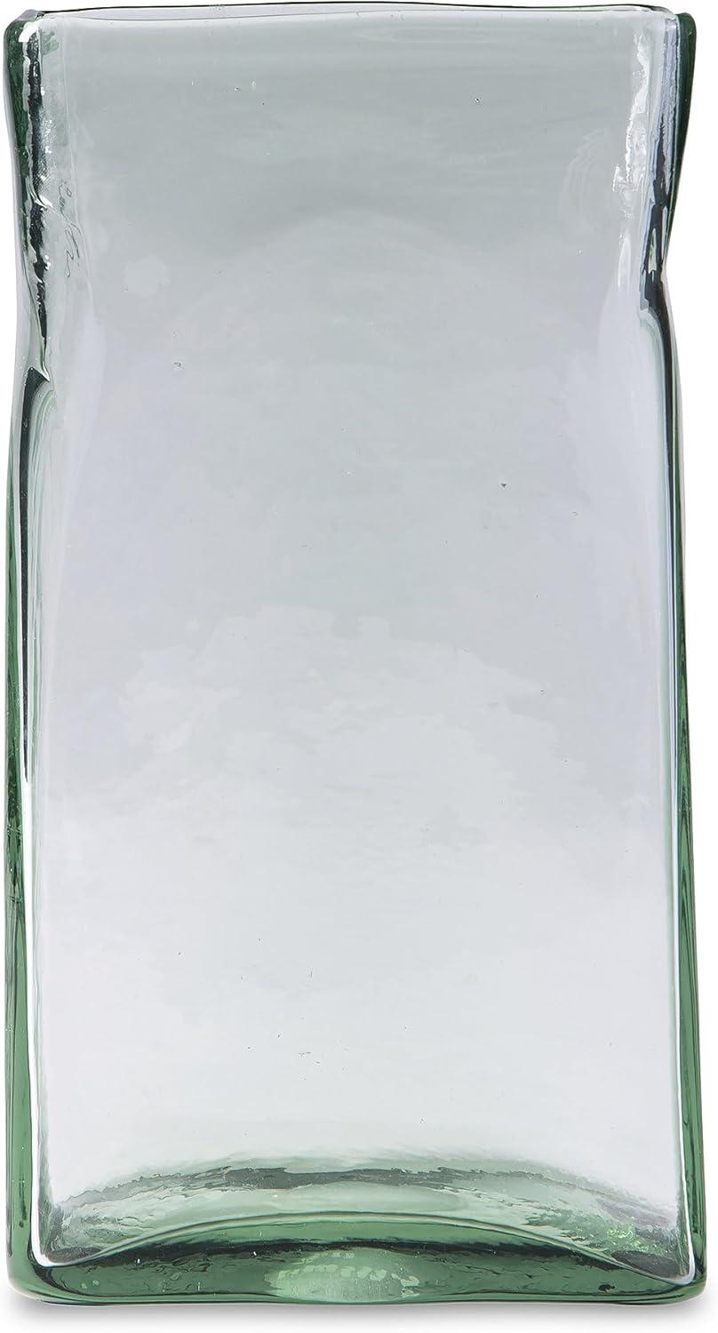 imageSignature Design by Ashley Taylow Casual IndoorOutdoor Watertight Glass Vase with Wide Mouth Set of 3 Light GreenLight Green