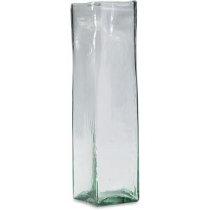 Signature Design by Ashley Taylow Casual Indoor/Outdoor Watertight Glass Vase with Wide Mouth, Set of 3, Light Green(Light Green)