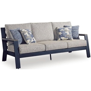 Signature Design by Ashley Bayou Clay Outdoor Sofa with Cushion