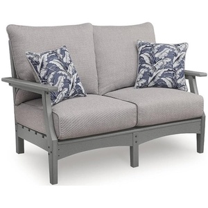 Signature Design by Ashley Birch Creek Outdoor Loveseat with Cushion