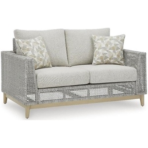Signature Design by Ashley Hemlock Mica Outdoor Loveseat with Cushion