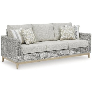 Signature Design by Ashley Hemlock Mica Outdoor Sofa with Cushion