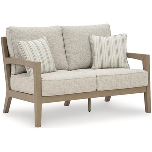 Signature Design by Ashley Myrtle Shore Outdoor Loveseat with Cushion