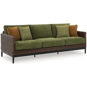 Signature Design by Ashley Needle Snow Outdoor Sofa with Cushion