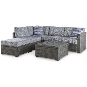 Signature Design by Ashley Tamarack Monsoon Outdoor Conversation Set (Set of 4)