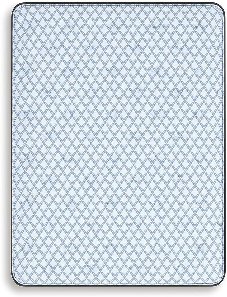 image:imageSignature Design by Ashley Destin Cove Pillow Top Twin Mattress Luxury Plush Feel Cooling Knit Cover Memory Foam and Wrapped Coils FiberglassFree Delivered in a Box for Kids and Guest RoomsKing