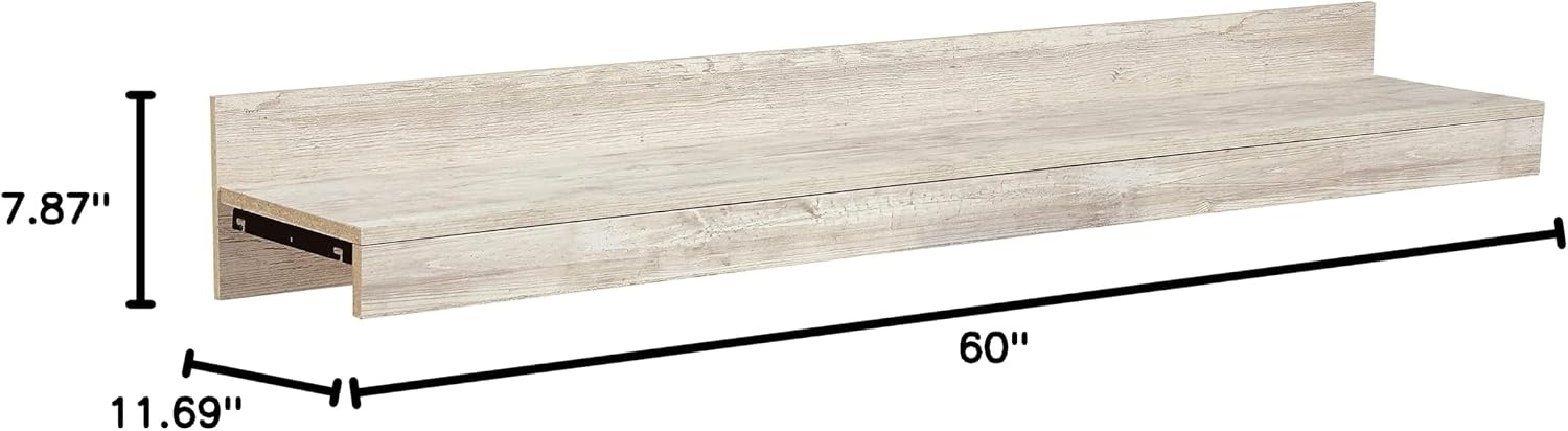 image:imageSignature Design by Ashley Willowton Entertainment Bridge Component ONLY WhitewashWhitewash