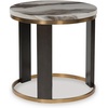 Brown/Brass Finish