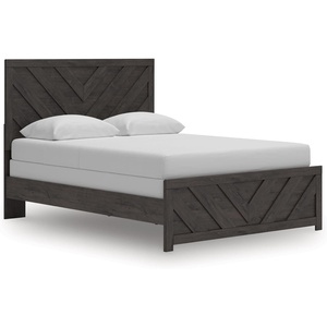 Signature Design by Ashley Prendonea Casual King Panel Bed, Foundation or Box Spring Needed, Gray(Queen (U.S. Standard))