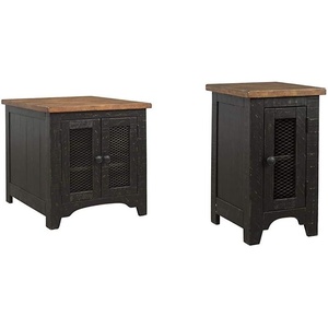 Signature Design by Ashley Valebeck Rectangular End Table Black/Brown Valebeck Chair Side End Table Black/Brown