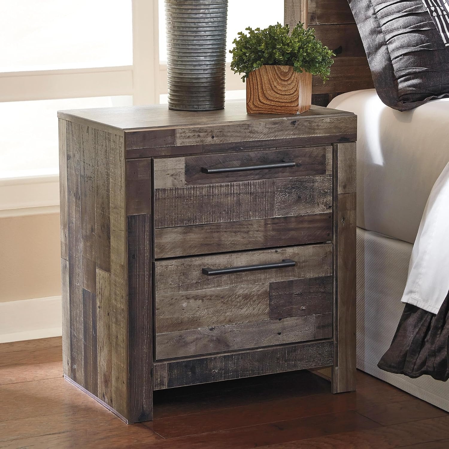 image:imageSignature Design by Ashley Derekson Nightstand Multi Gray