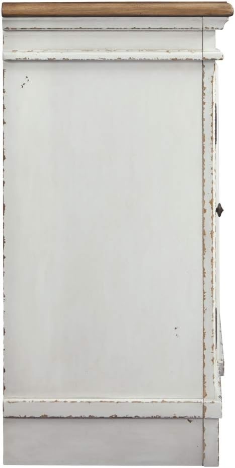 image:imageSignature Ashley Realyn Farmhouse TV Stand and Chair Side End Table