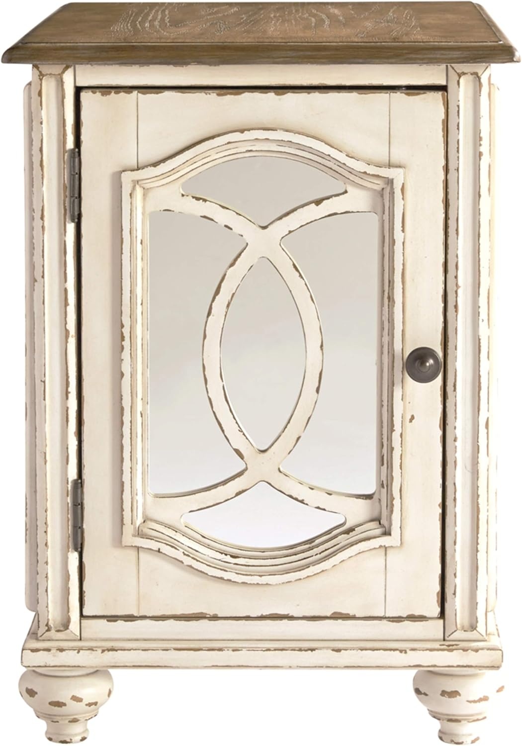 image:imageSignature Ashley Realyn Farmhouse TV Stand and Chair Side End Table