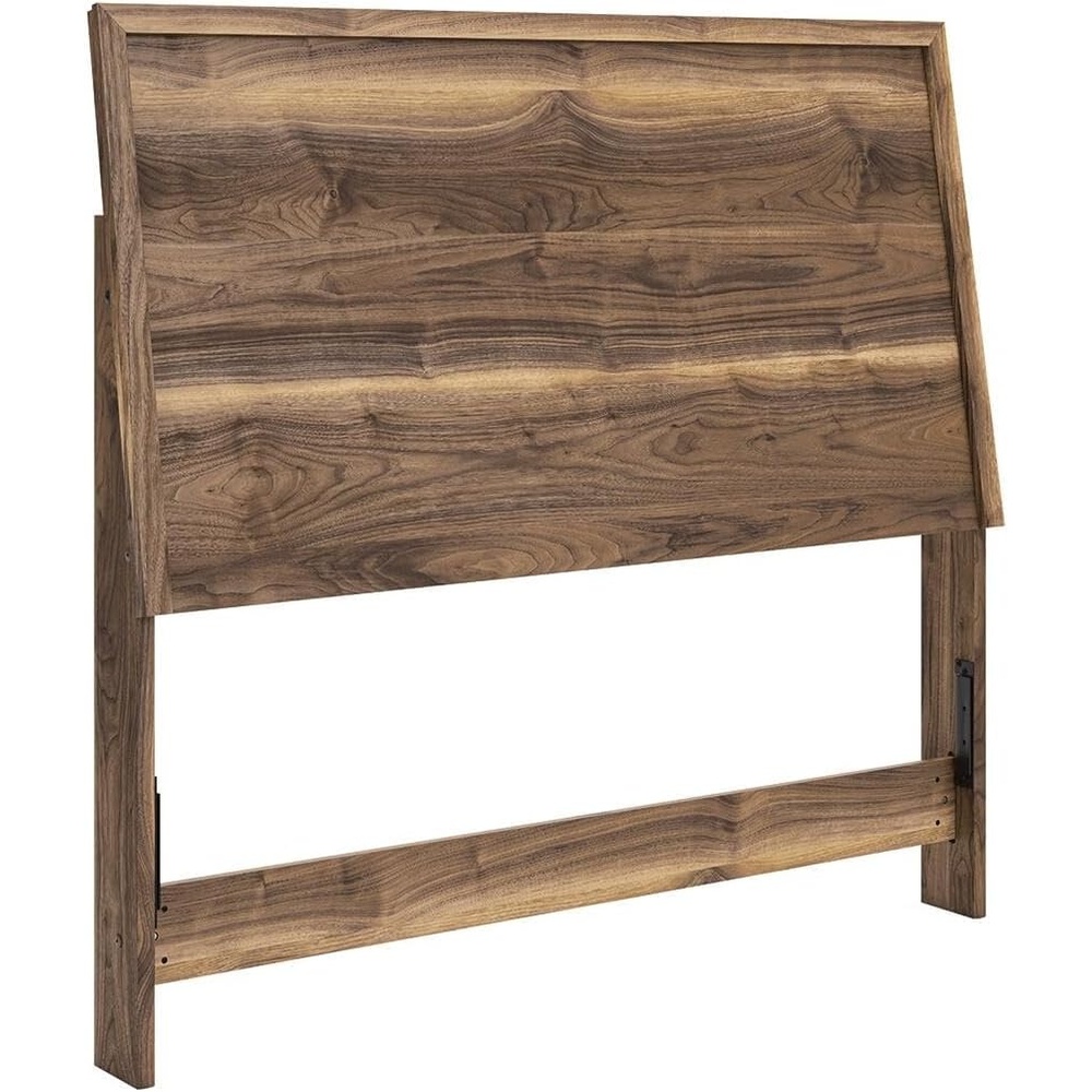 image:imageSignature Design by Ashley Darcalli Rustic Panel Headboard Full Dark Brown