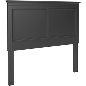 Signature Design by Ashley Lanolee Farmhouse Panel Headboard, Full, Black