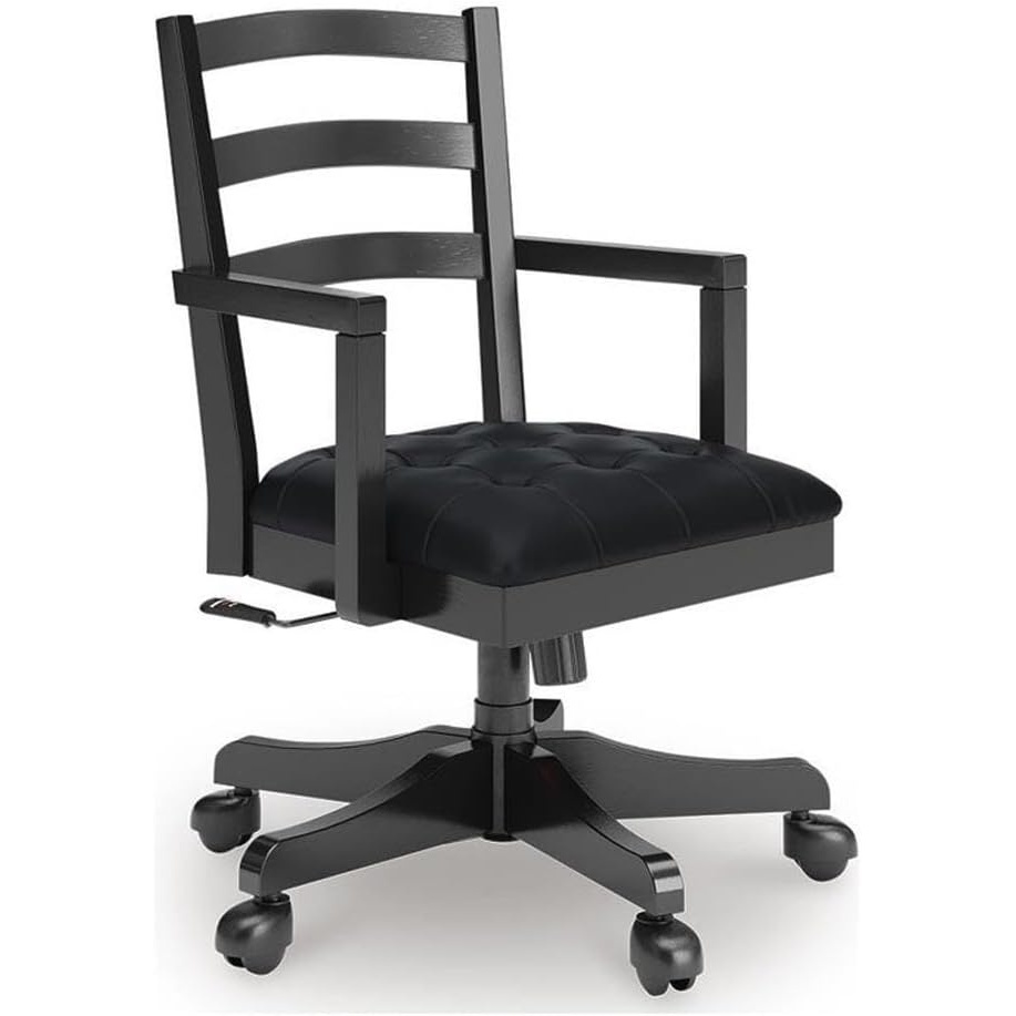 image:imageSignature Design by Ashley Correnza Home Office Desk Chair in Black