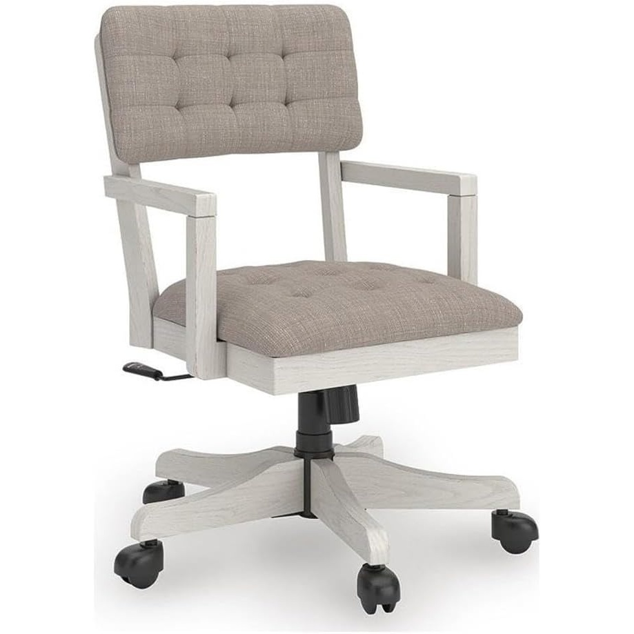 image:imageSignature Design by Ashley Roskell Home Office Desk Chair in White