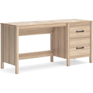 Signature Design by Ashley Ellowick 60″ Home Office Desk in Tan