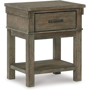 Signature Design by Ashley Shamryn 1 Drawer Night Stand, Grayish Brown