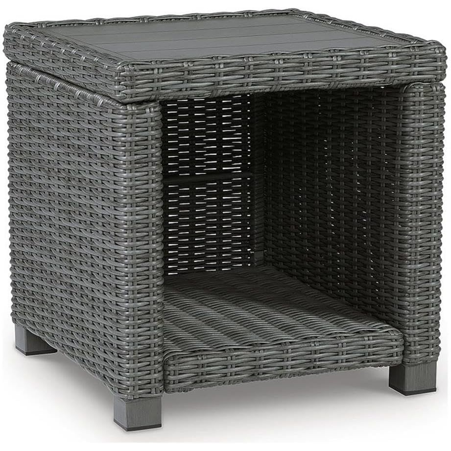 image:imageSignature Design by Ashley Inlet Nettle Outdoor End Table