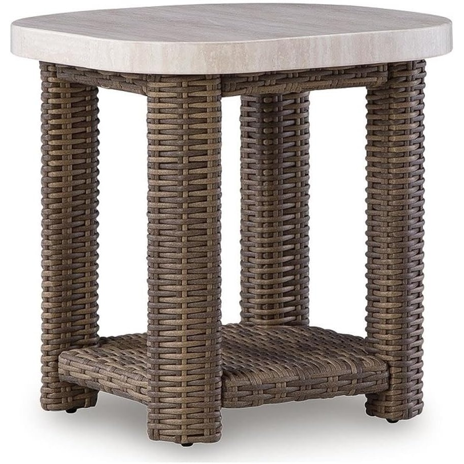 image:imageSignature Design by Ashley Osprey Swell Outdoor End Table