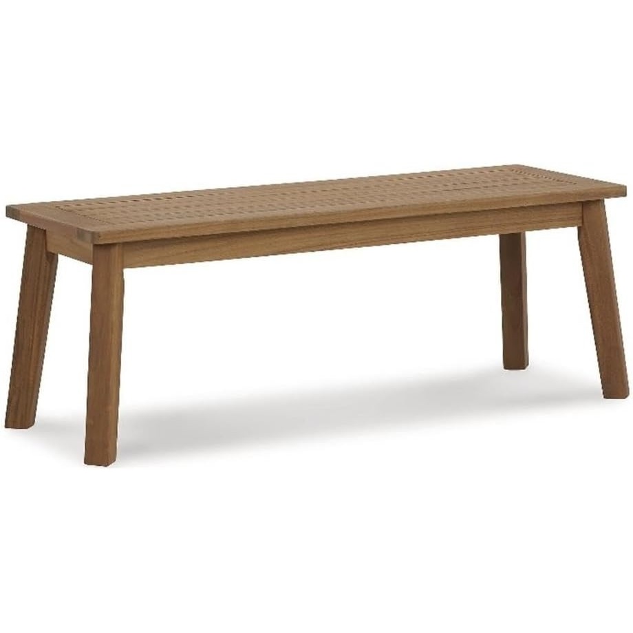 image:imageSignature Design by Ashley Quince Whorl Outdoor Dining Bench