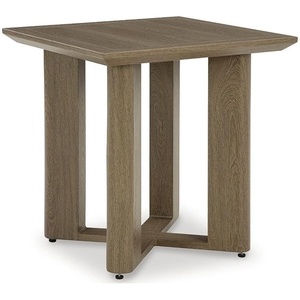 Signature Design by Ashley Pampas Thistle Outdoor End Table