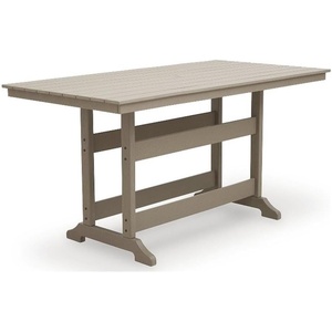 Signature Design by Ashley Pollen Vista Outdoor Counter Height Dining Table