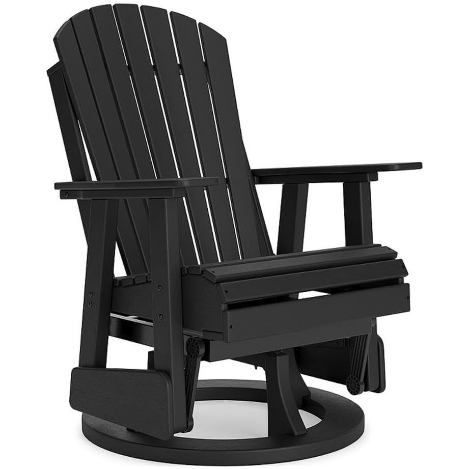 image:imageSignature Design by Ashley Lapis Rain Outdoor Swivel Glider Chair
