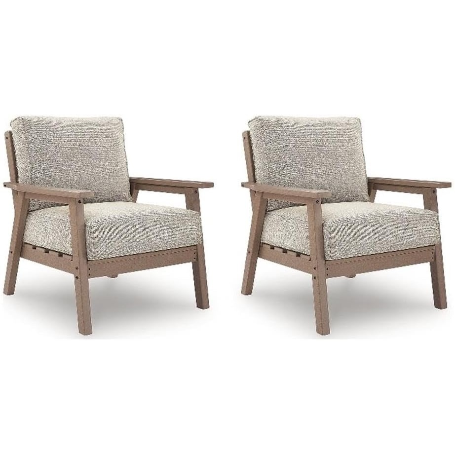 image:imageSignature Design by Ashley Larkspur Ravine Outdoor Lounge Chair Set of 2