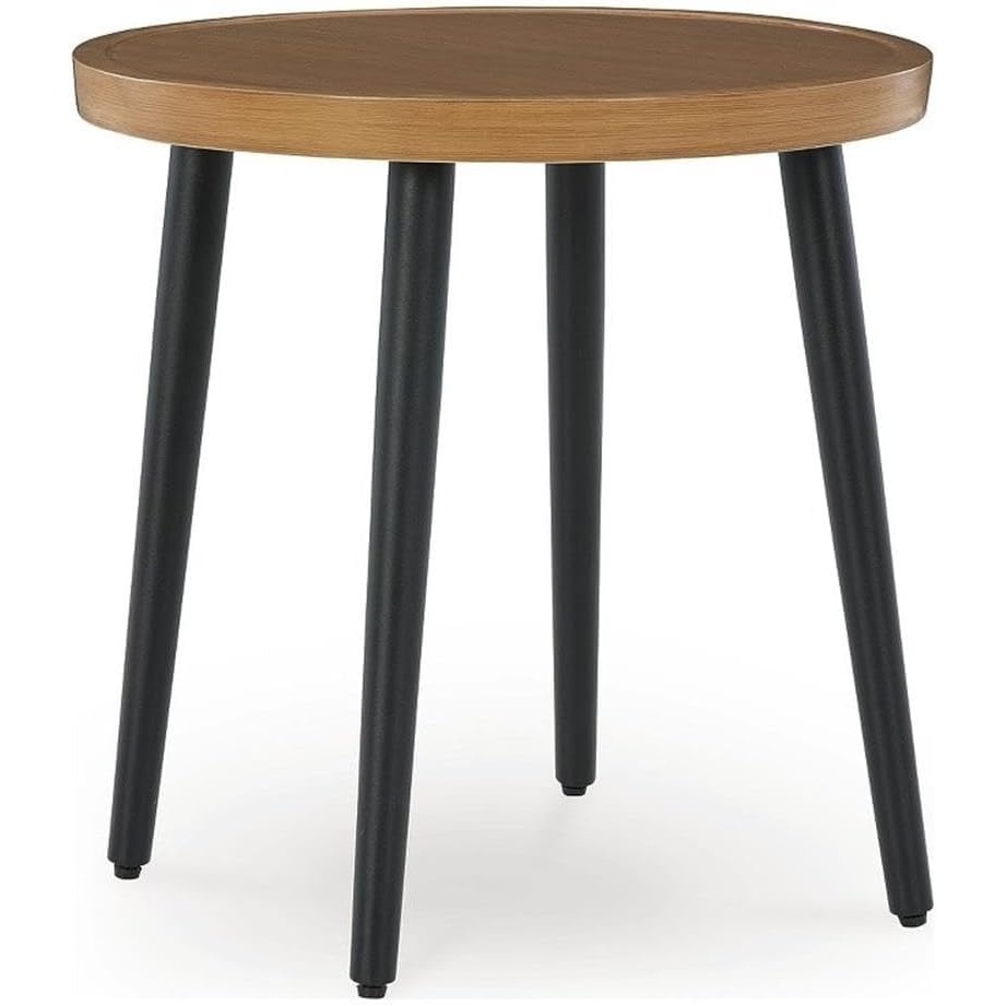 image:imageSignature Design by Ashley Needle Snow Outdoor End Table