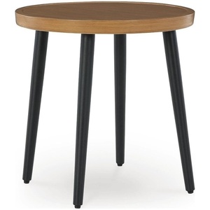 Signature Design by Ashley Needle Snow Outdoor End Table