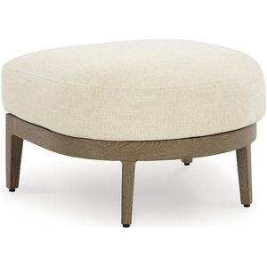 Signature Design by Ashley Pampas Thistle Outdoor Ottoman with Cushion
