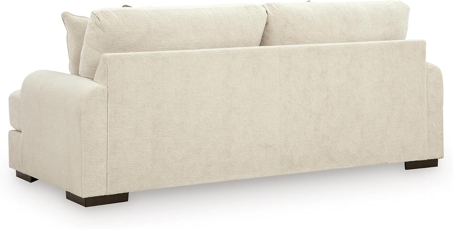 image:imageSignature Design by Ashley Meadowleaf 3Seater Sofa Pecan 100 polyester upholstery Reversible foam cushions Antisag platform foundation Zero assembly required Living room useSand