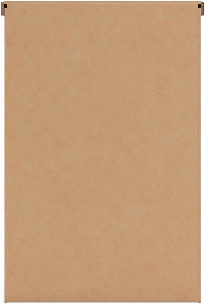 image:imageSignature Design by Ashley Contoura 5Drawer Chest of Drawers Engineered wood and decorative laminate Rustic modern style Bedroom storage use Dark bronzetone pulls European slides