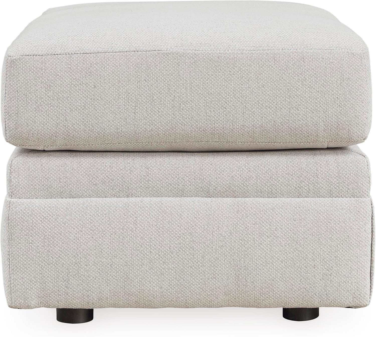 image:imageSignature Design by Ashley Laylabrook Contemporary Tufted Oversized Accent Ottoman with Foam Cushion Light BrownChalk