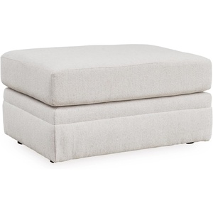 Signature Design by Ashley Laylabrook Contemporary Tufted Oversized Accent Ottoman with Foam Cushion, Light Brown(Chalk)