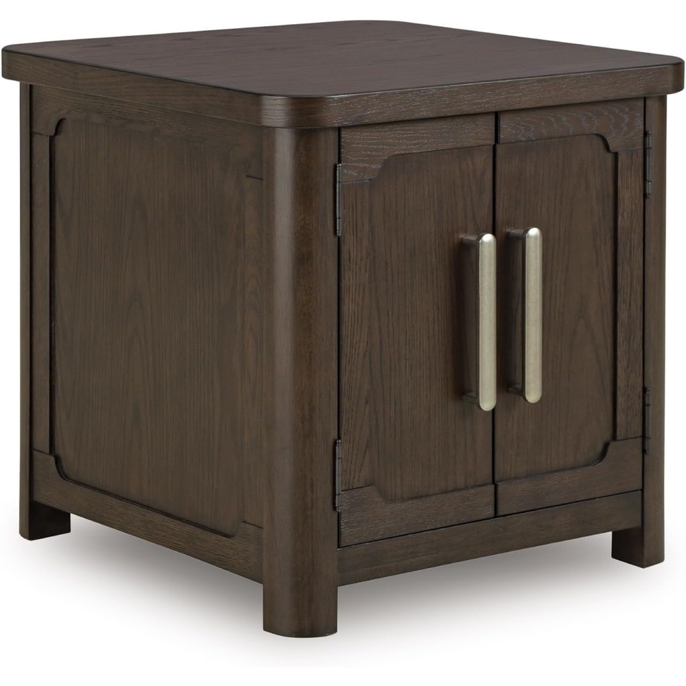 image:imageSignature Design by Ashley Breckington End Table with Storage Dark Brown