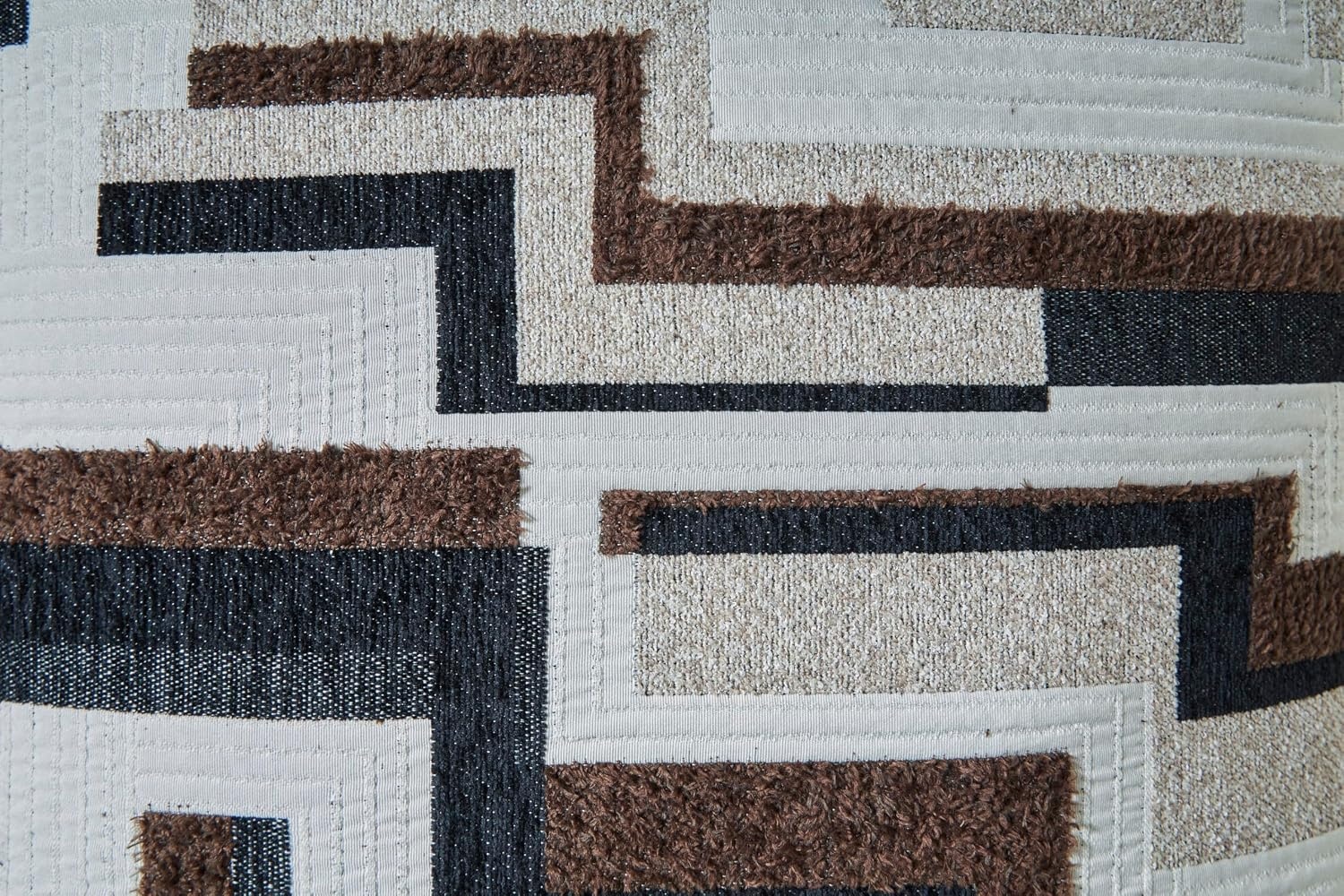 image:imageSignature Design by Ashley MidnightMadness Oversized Ottoman GunmetalBrown