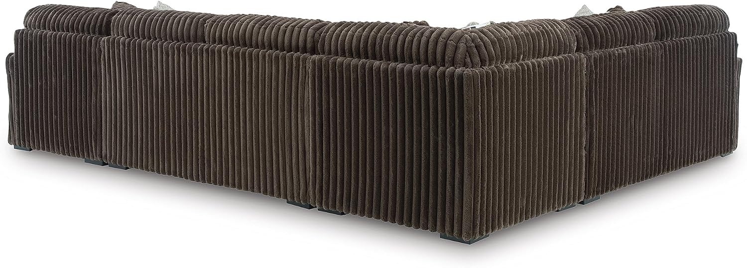 image:imageSignature Design by Ashley MidnightMadness Oversized Ottoman GunmetalBrown