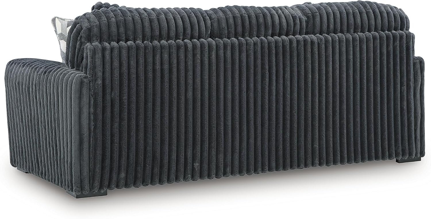 image:imageSignature Design by Ashley MidnightMadness Oversized Ottoman GunmetalGrey