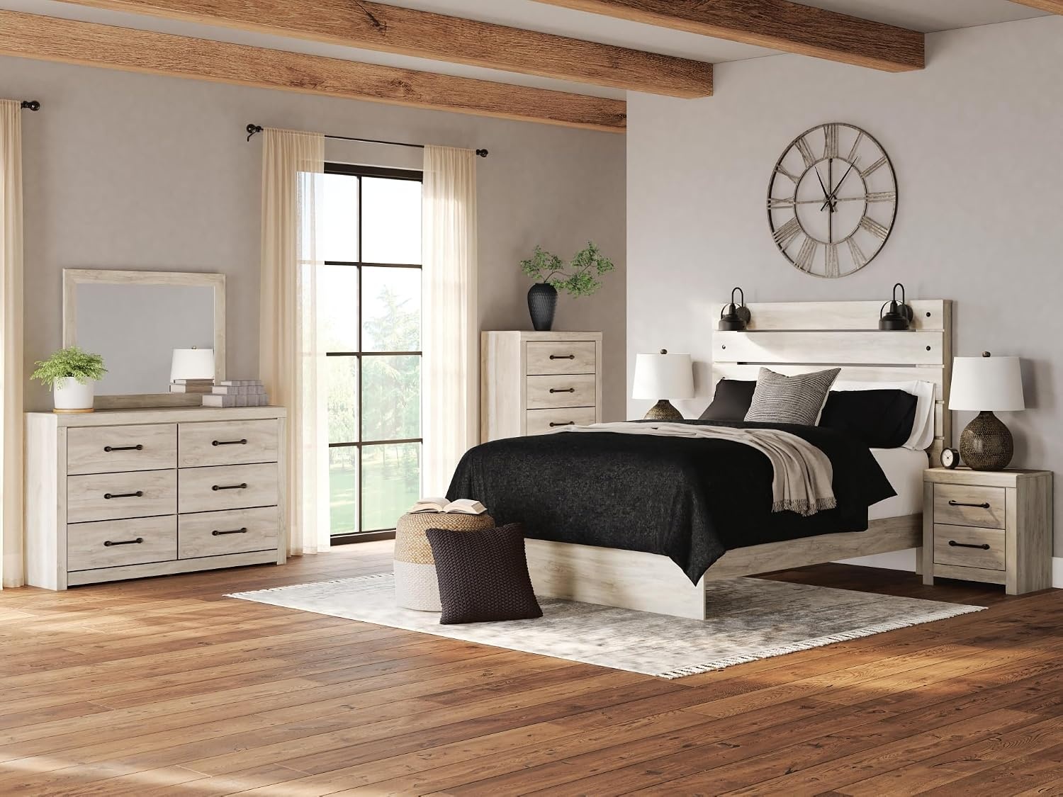 image:imageSignature Design by Ashley Drystan Full Bookcase Bed with DrawersQueen