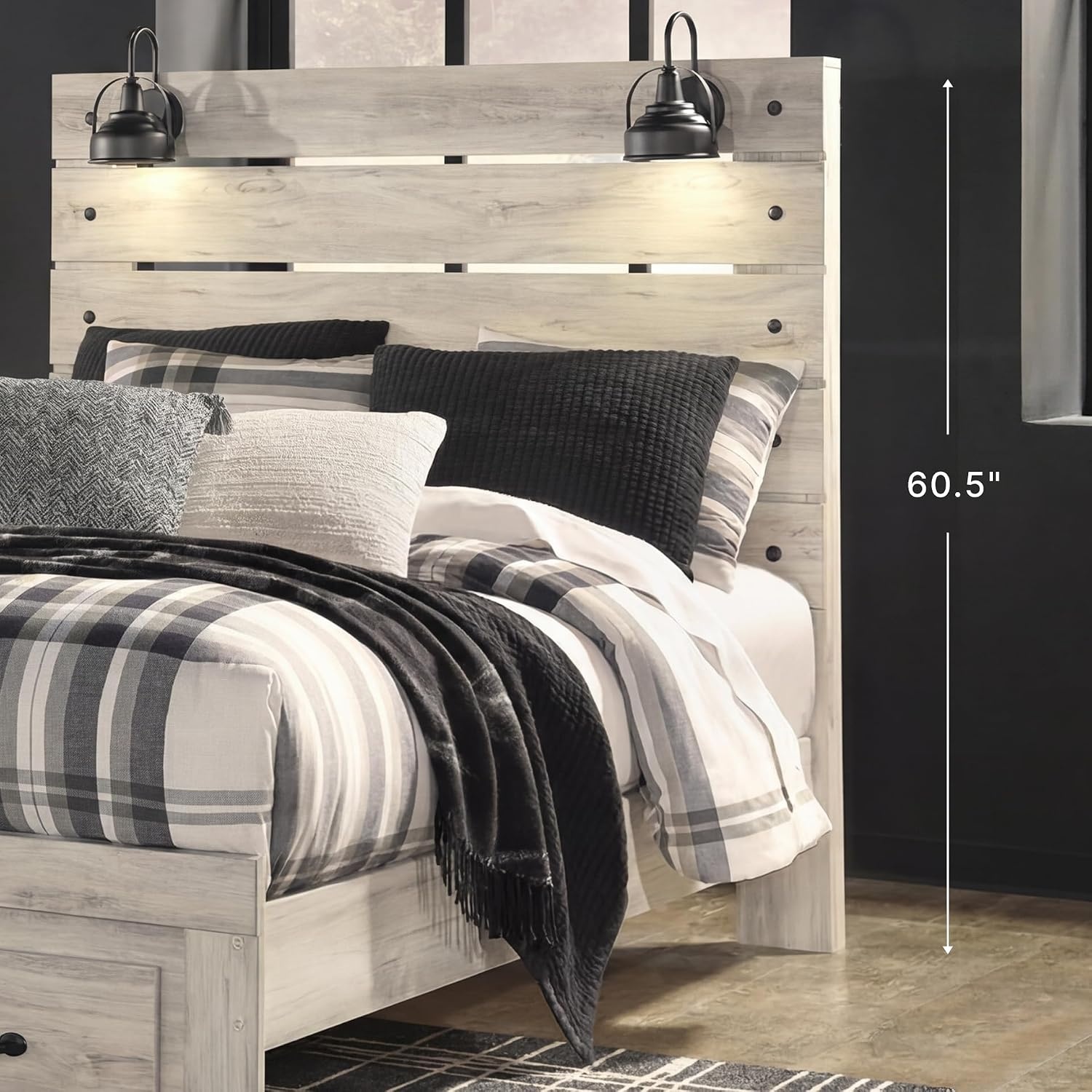 image:imageSignature Design by Ashley Drystan Full Bookcase Bed with DrawersQueen