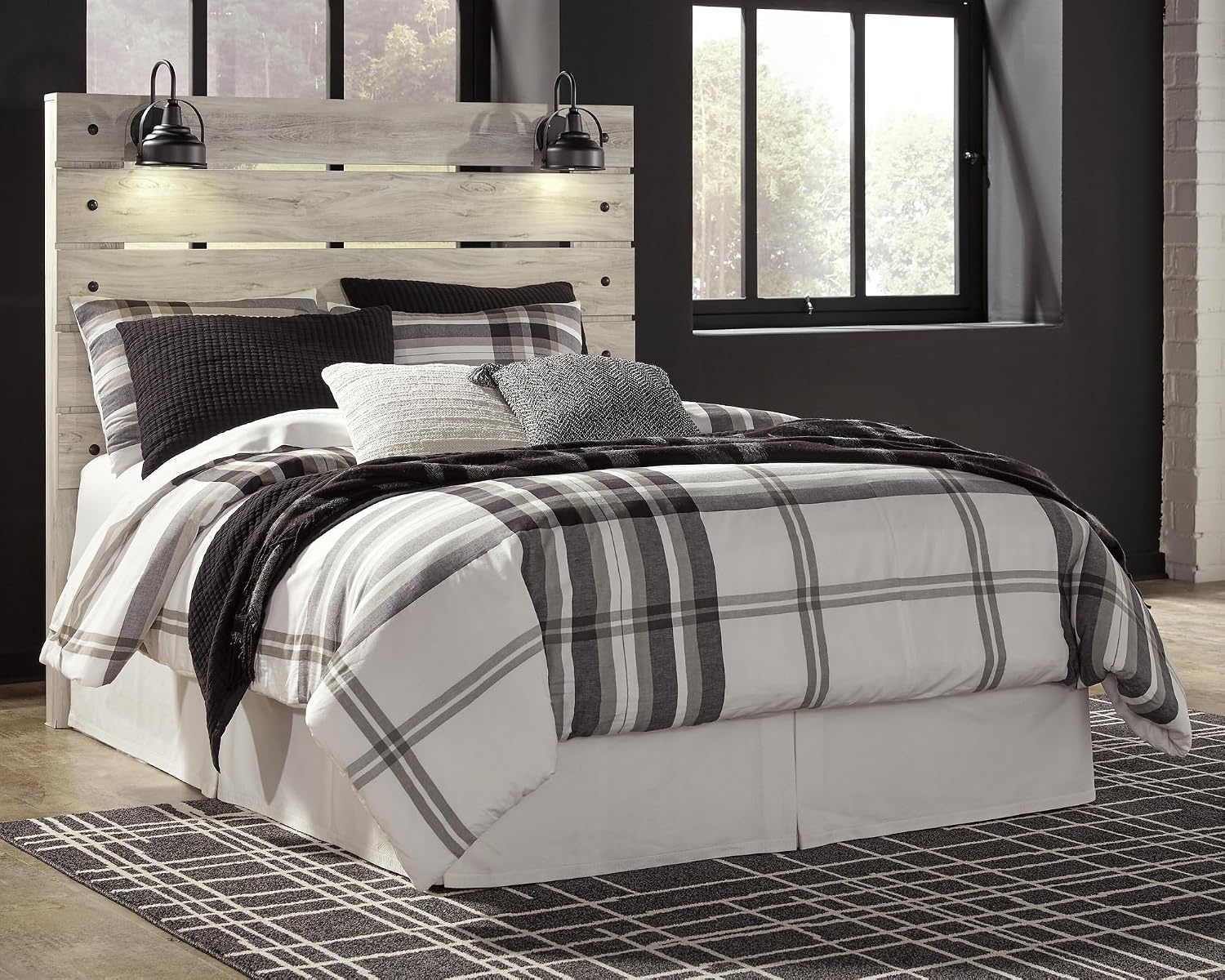 image:imageSignature Design by Ashley Drystan Full Bookcase Bed with DrawersQueen