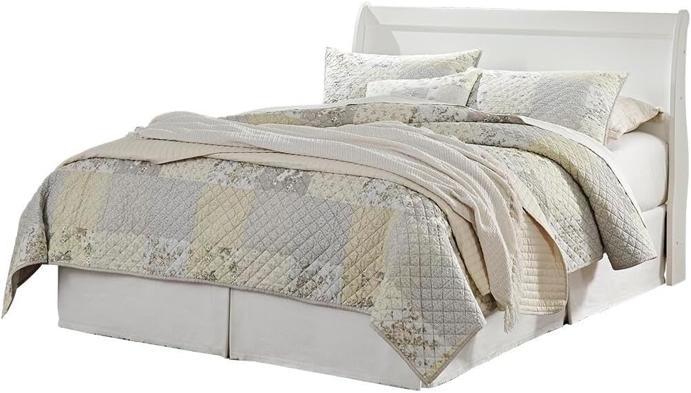 image:imageSignature Design by Ashley Huey Vineyard Queen Sleigh Bed Frame BlackWhite